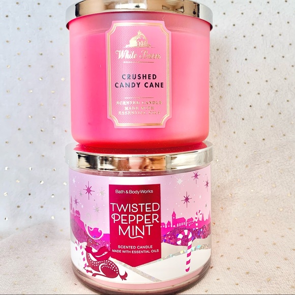 Bath and Body Works Crushed Candy Cane Candle